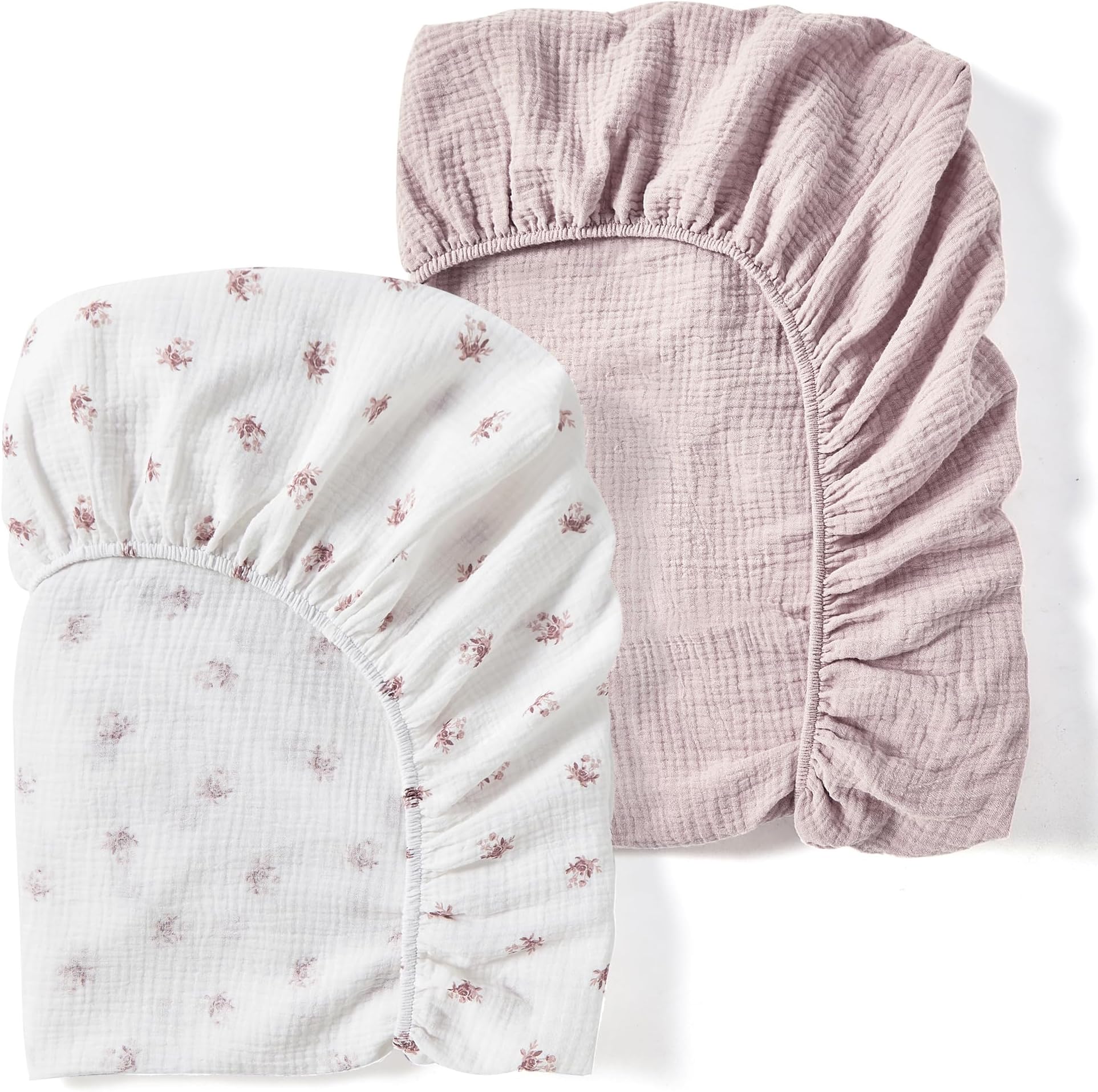 Thirty Ninth Street Baby Extra Soft Muslin Fitted Crib