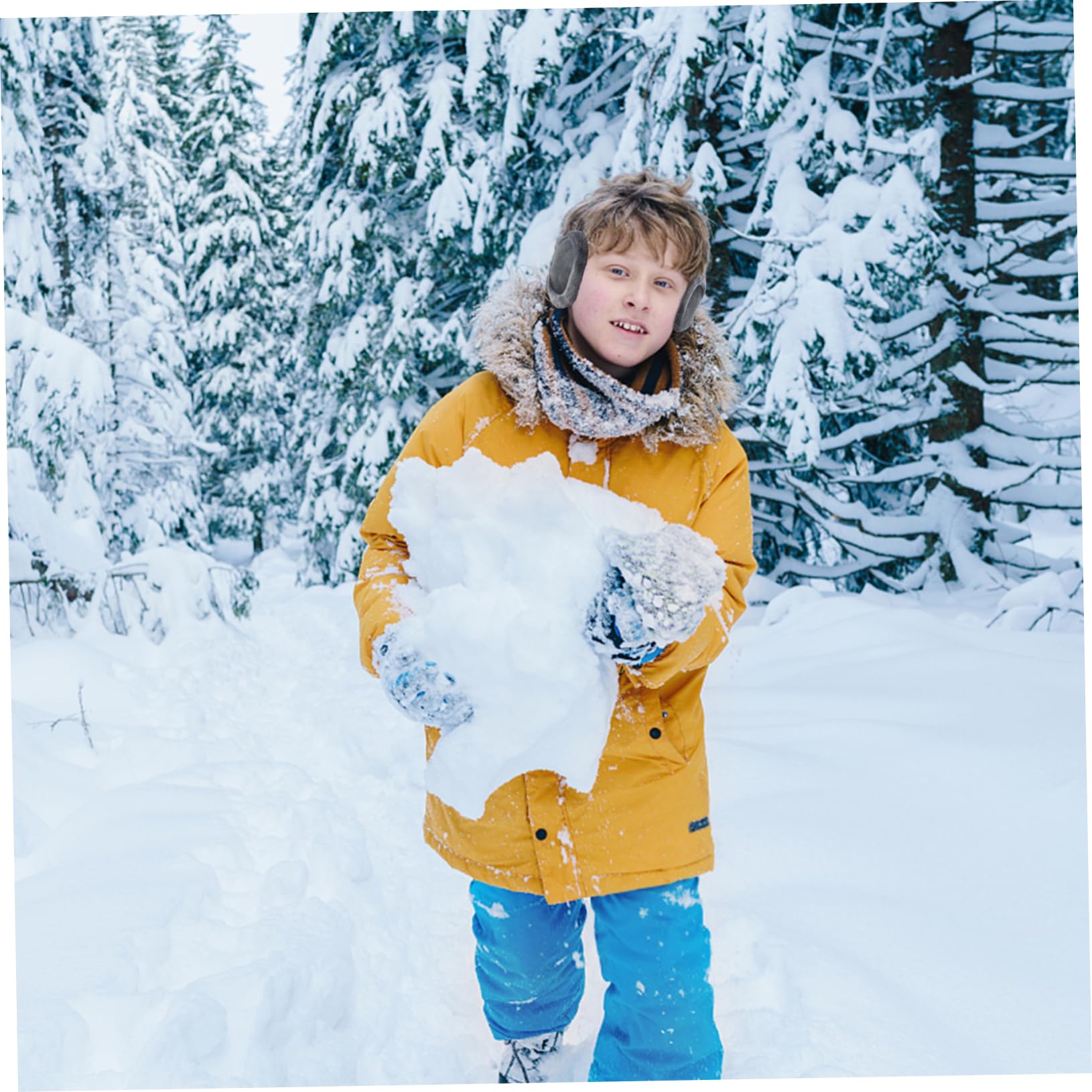 6piezas Auriculares De Invierno Orejeras De Peluche Para Protección Auditiva Calentadores De Oídos Para Actividades Al Aire Diseño Trasero Para Mayor Comodidad y Estilo
