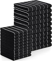 Vista 25 de Homaxy - Juego de paños de cocina y paños de vajilla de microfibra, 12 unidades, toallas de mano suaves y absorbentes a granel, trapos de 28 x 16