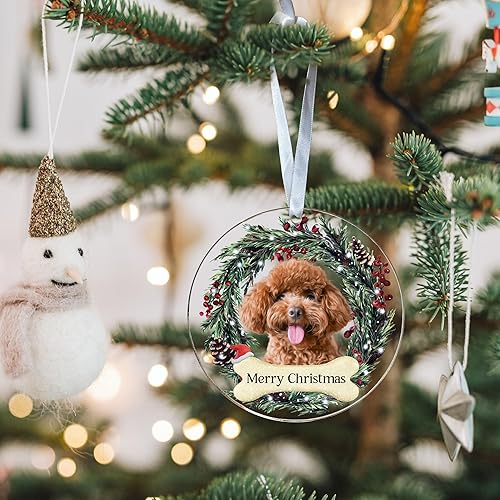 Miniatura 5 de Adorno de caniche  Adorno de Navidad de caniche  Adornos de caniche para árbol de Navidad  Regalos de caniche para amantes de los caniches, regalos