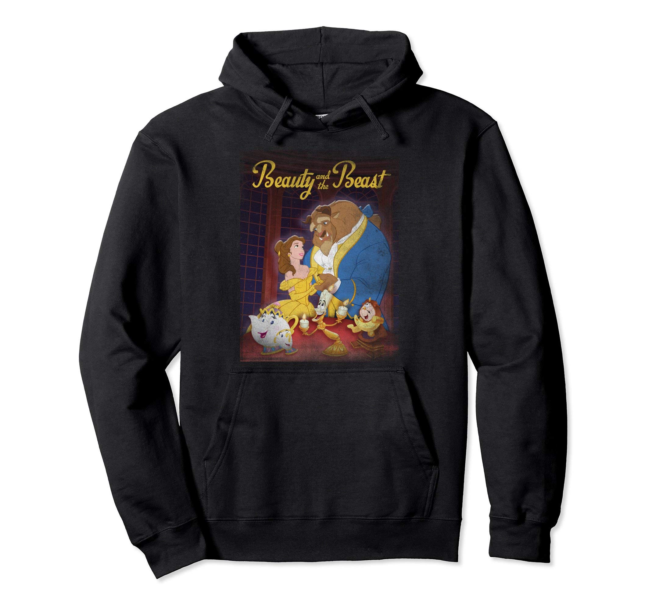 DisneyBeauty And The Beast Movie Poster Graphic Hoodie Pullover HoodieOEKO-TEX STANDARD 100
