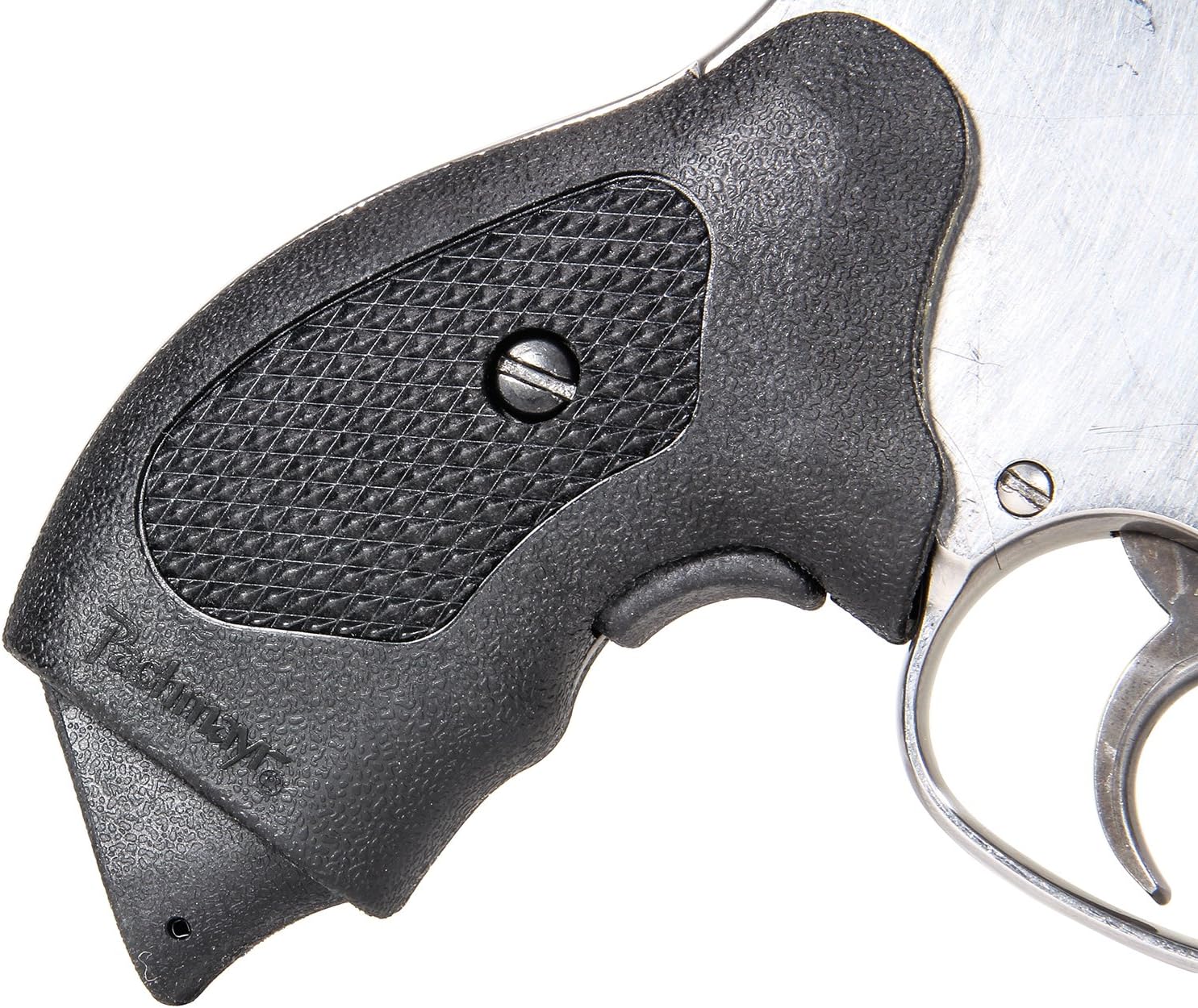 Pachmayr GuardianGrip S&W J-Frame Revolver Grip, with Spring-Loaded Grip Extender, Black