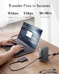 Anker Station d'accueil pour ordinateurs portables, 13-in-1 USB-C Station d'accueil, triple affichage avec 2 x 4K HDMI et 1 x DP, 85W Charge pour ordinateur portable, 10 Gbps USB-C et 5 Gbps USB-A Données, Ethernet, Audio, SD