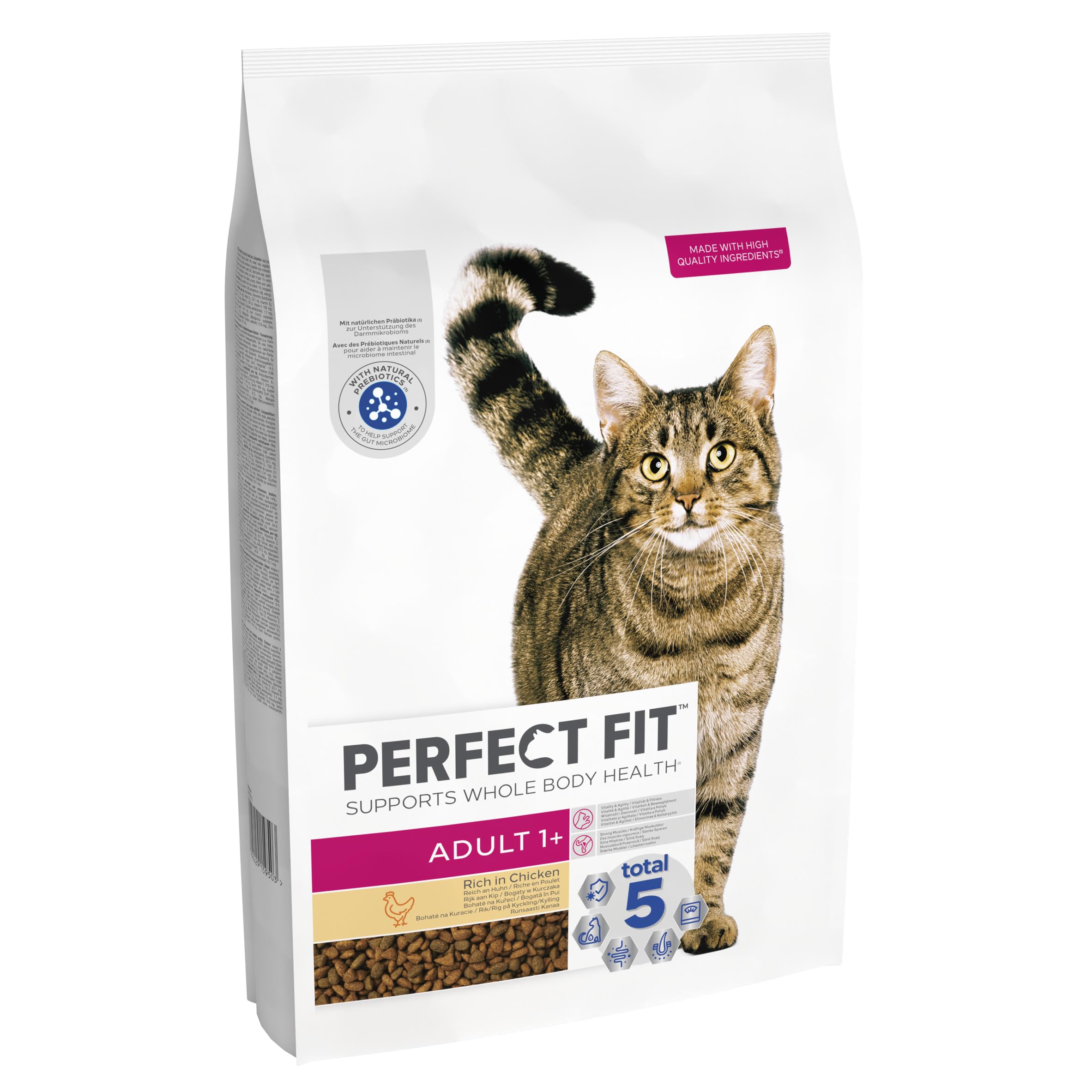 Alimento seco para Gatos Adultos a Partir de 1 año - Pollo, 7 kg (1 Bolsa)