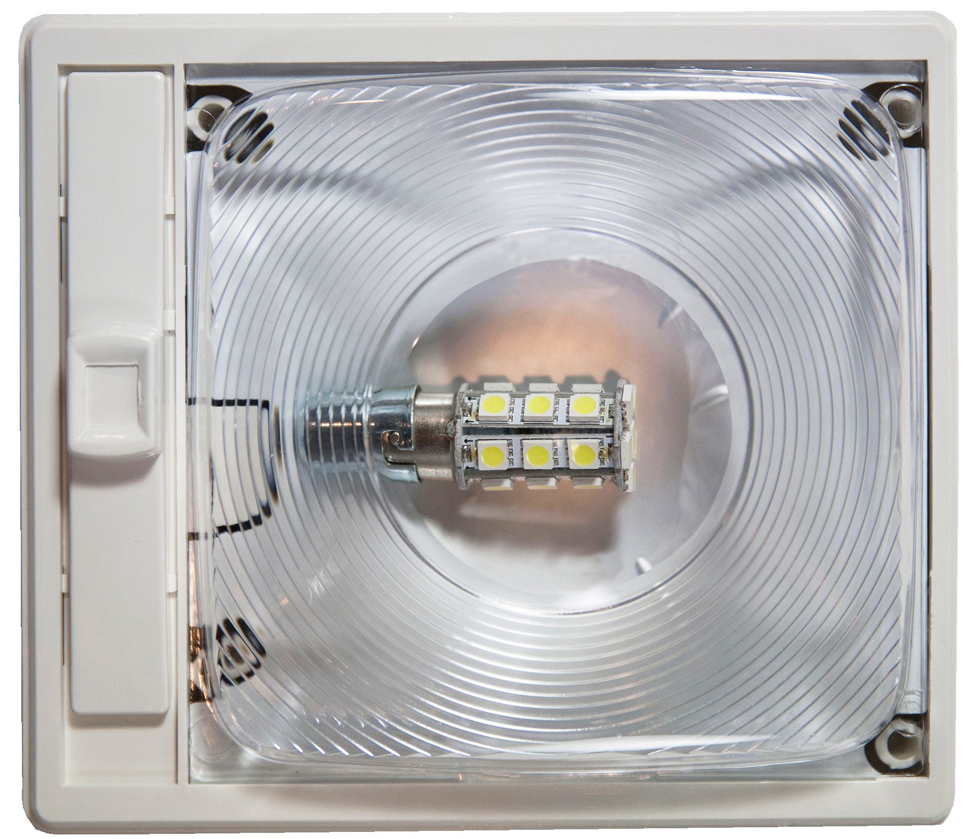 Arcon 20667 Bright White EC-Lite Single LED Light with Optic Lens