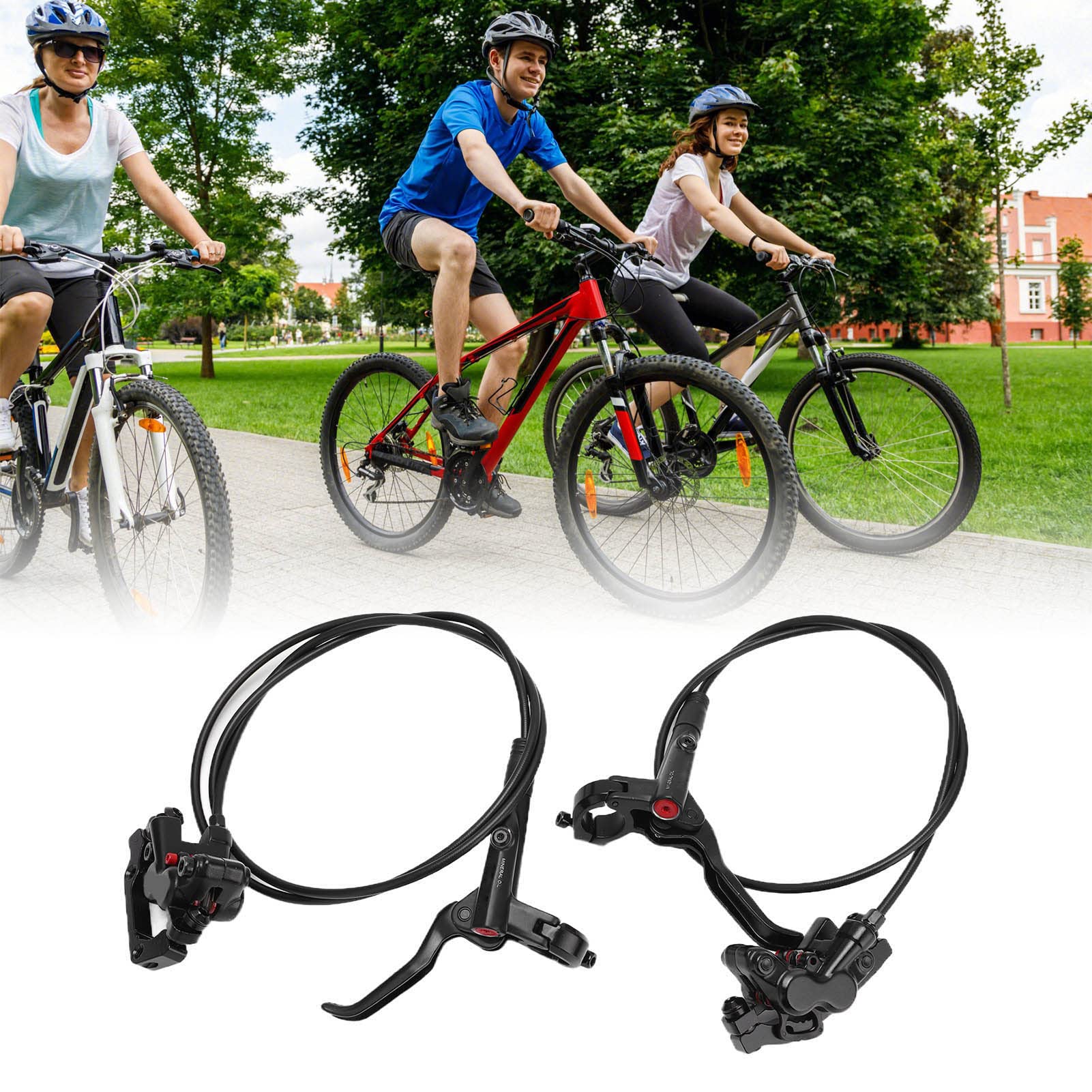 MEROCA M4 – frein à disque hydraulique pour vélo, étrier à 4 pistons MT420, frein avant gauche arrière droit