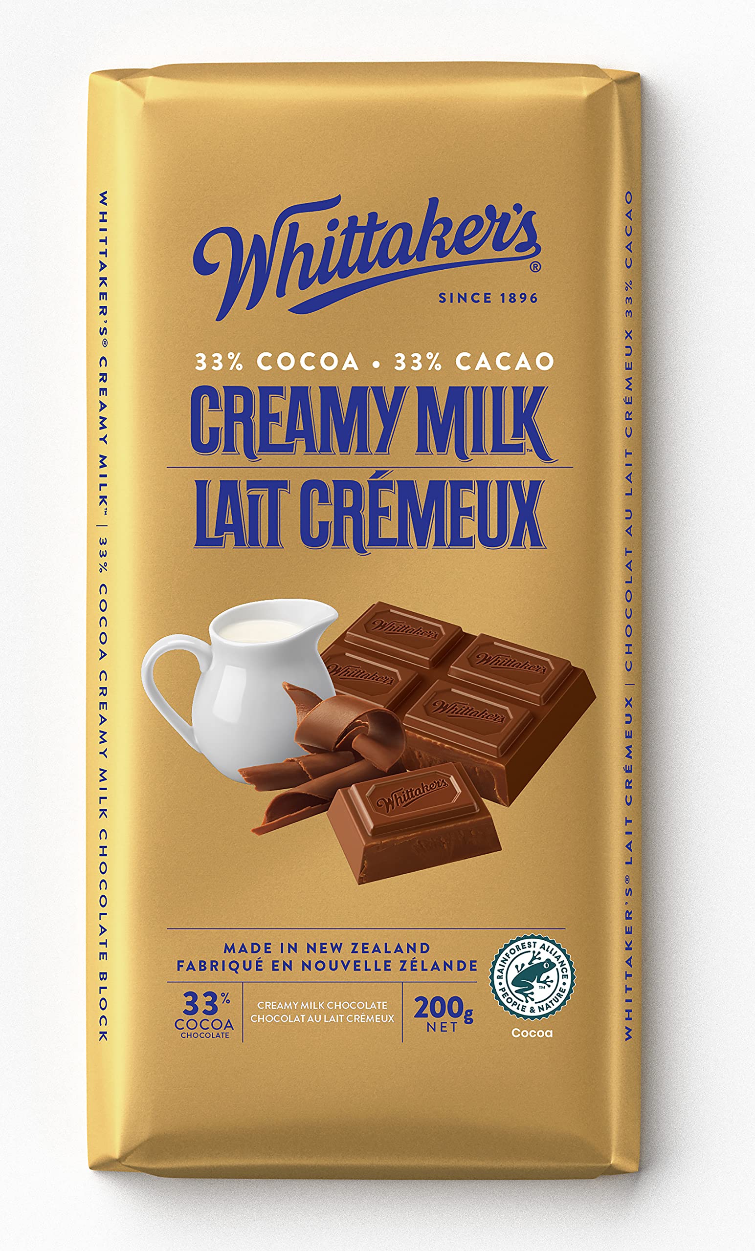 Whittaker's 221 33% Cocoa Creamy Milk Chocolate 200 g