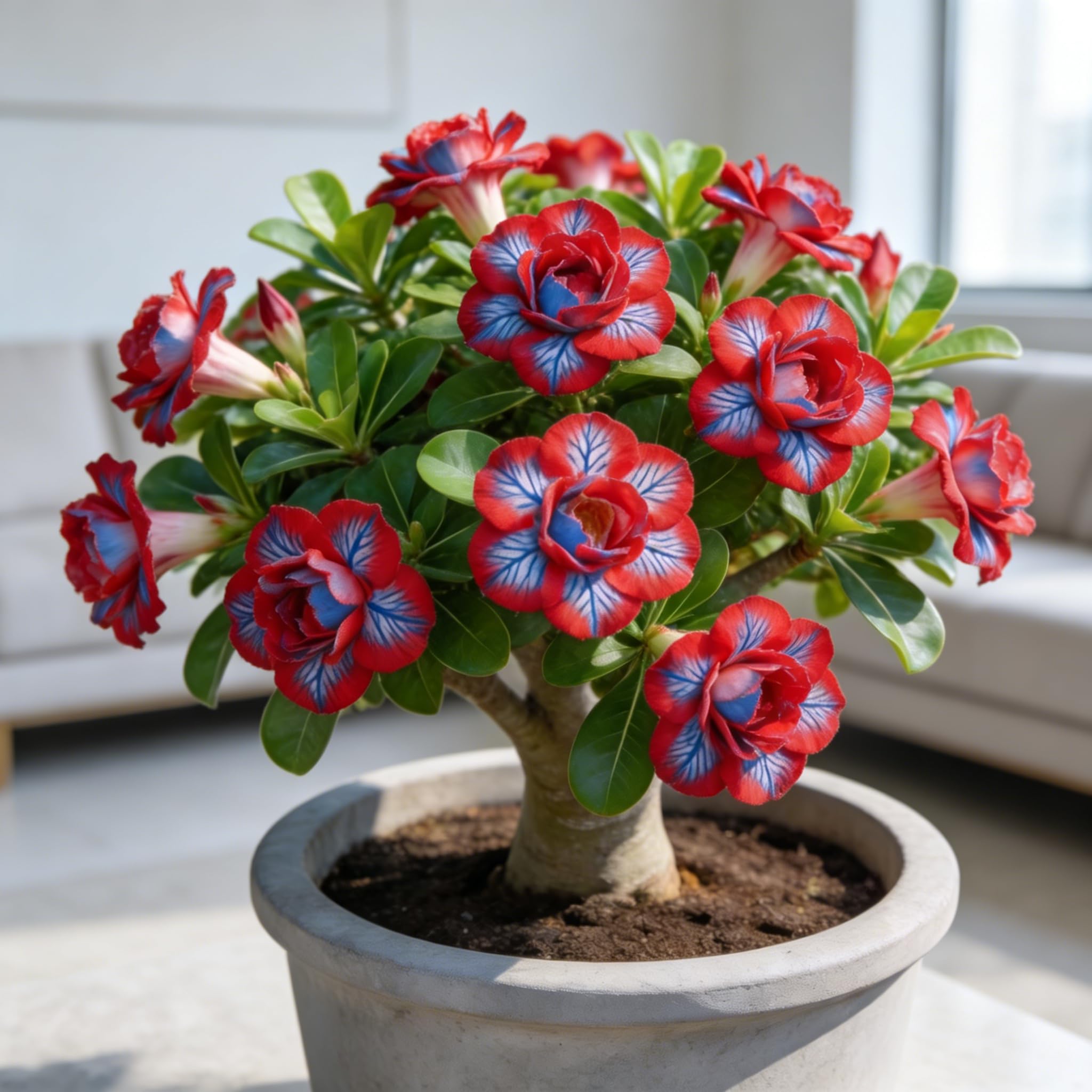 Rare Desert Rose Growing Substrate, Perennial, Bedding plant-30pcs-J — image 1