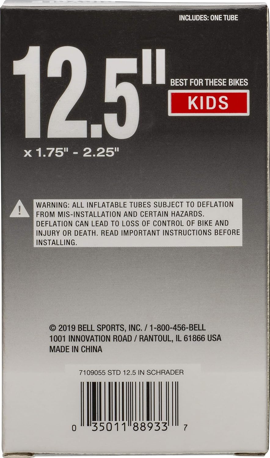 Bell Standard and Self Sealing Bike Tubes