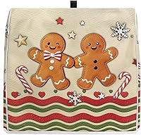 Vista 6 de Funda para batidora de Navidad para cocina de 6 a 8 cuartos de galón, cubiertas antipolvo para electrodomésticos pequeños universales para freidoras