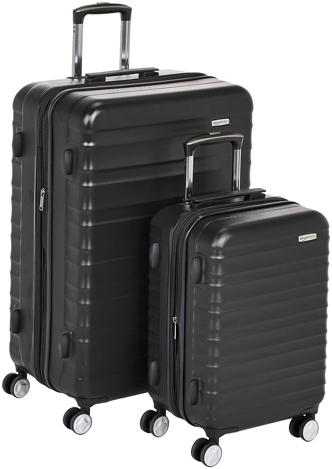 AmazonBasics Premium Hardside Spinner Luggage with BuiltIn TSA Lock