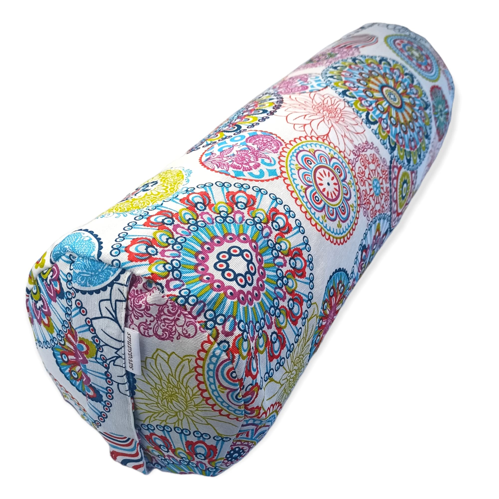 Coussin Cylindrique Yoga Et Relaxation - Support Lombaire Ergonomique, Housse Lavable, Multifonction - 7