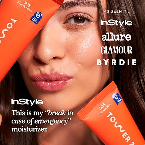 Miniatura 6 de Tower 28 Beauty SOS - Hidratante diario para recuperación de enrojecimiento, barrera cutánea, 1.86 oz  52.73 g