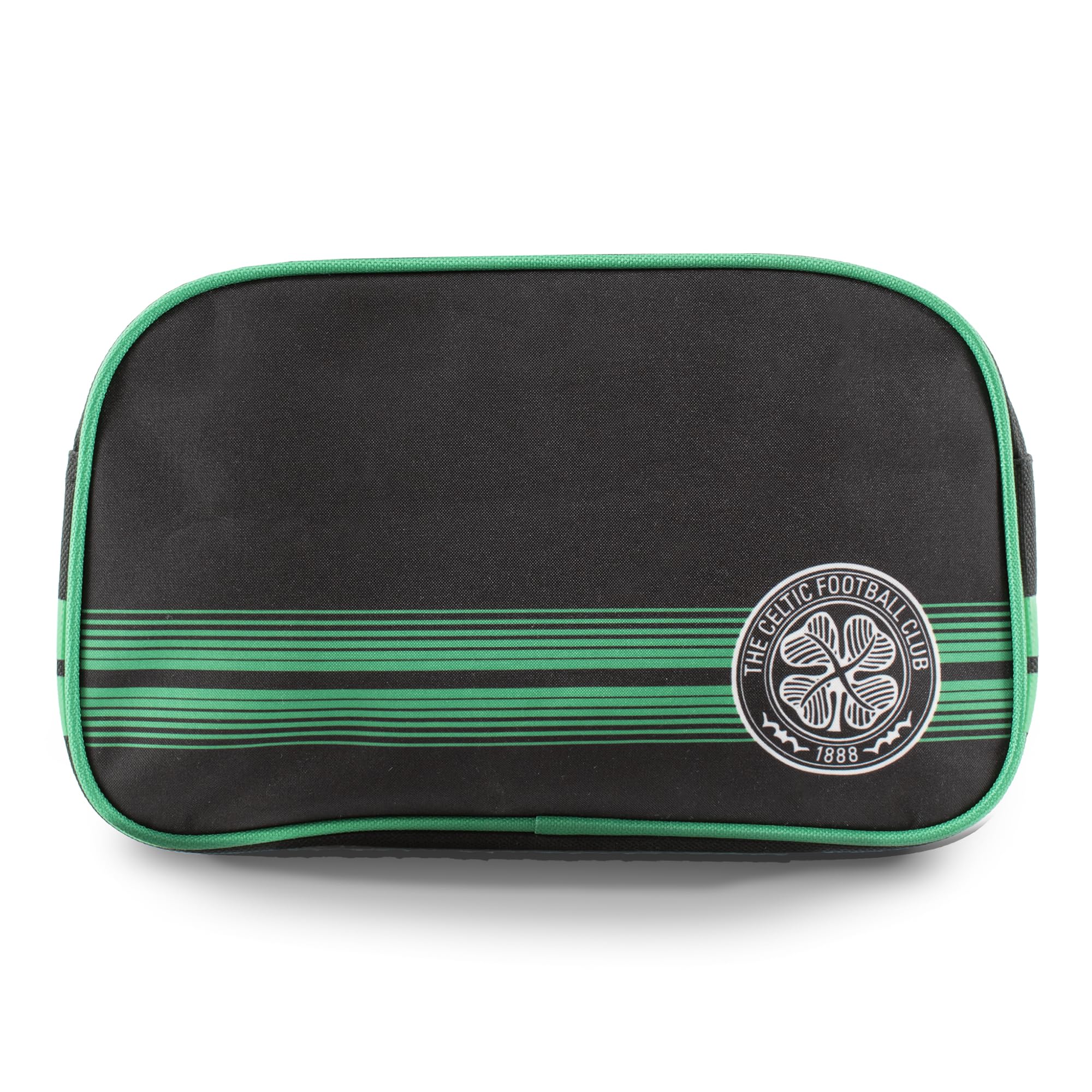 Hy-Pro Officially Licensed Celtic Matchday Bag - Compact Travel Bag (23x16.5x10cm) - Sports Gear for Essential Items with Stylish Black Design