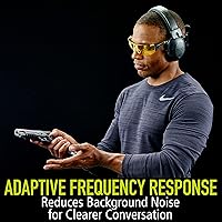 Vista 5 de Peltor Sport Tactical 100 Protector auditivo electrónico, protección auditiva, NRR 22 dB, ideal para el rango, tiro y caza, TAC100-OTH