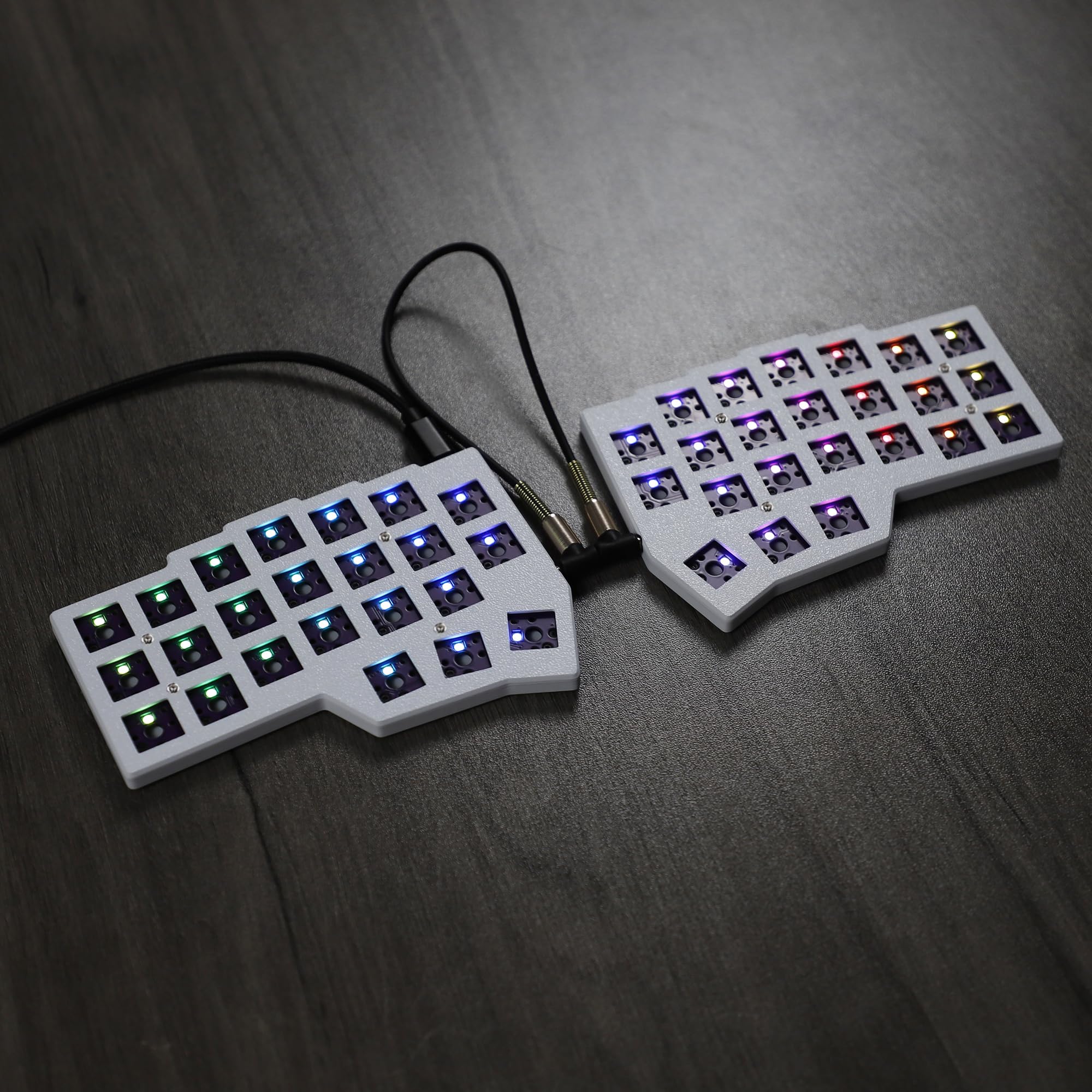 Amazon.com: YMDK Low Profile Split Chocolate Keyboard Corne