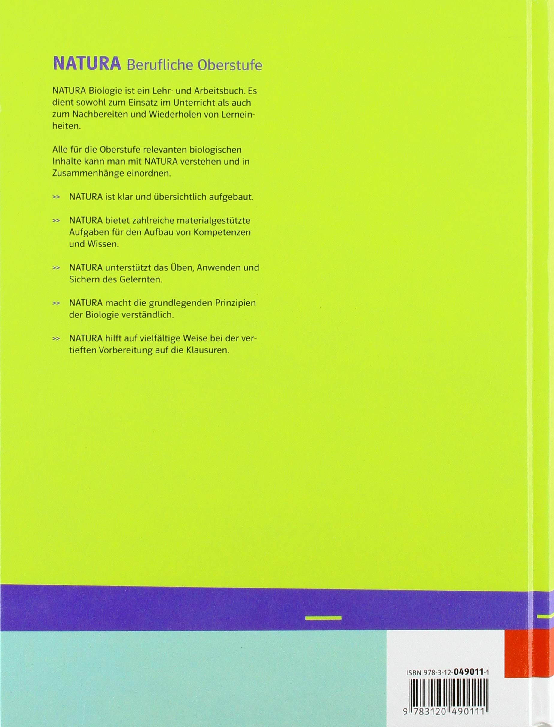 Natura Biologie Berufliche Oberstufe: Schulbuch Klassen 11-13 (Natura Biologie Oberstufe)
