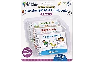 Learning Resources Kindergarten Flipbook Library: Essential Learning Activities for Little Learners