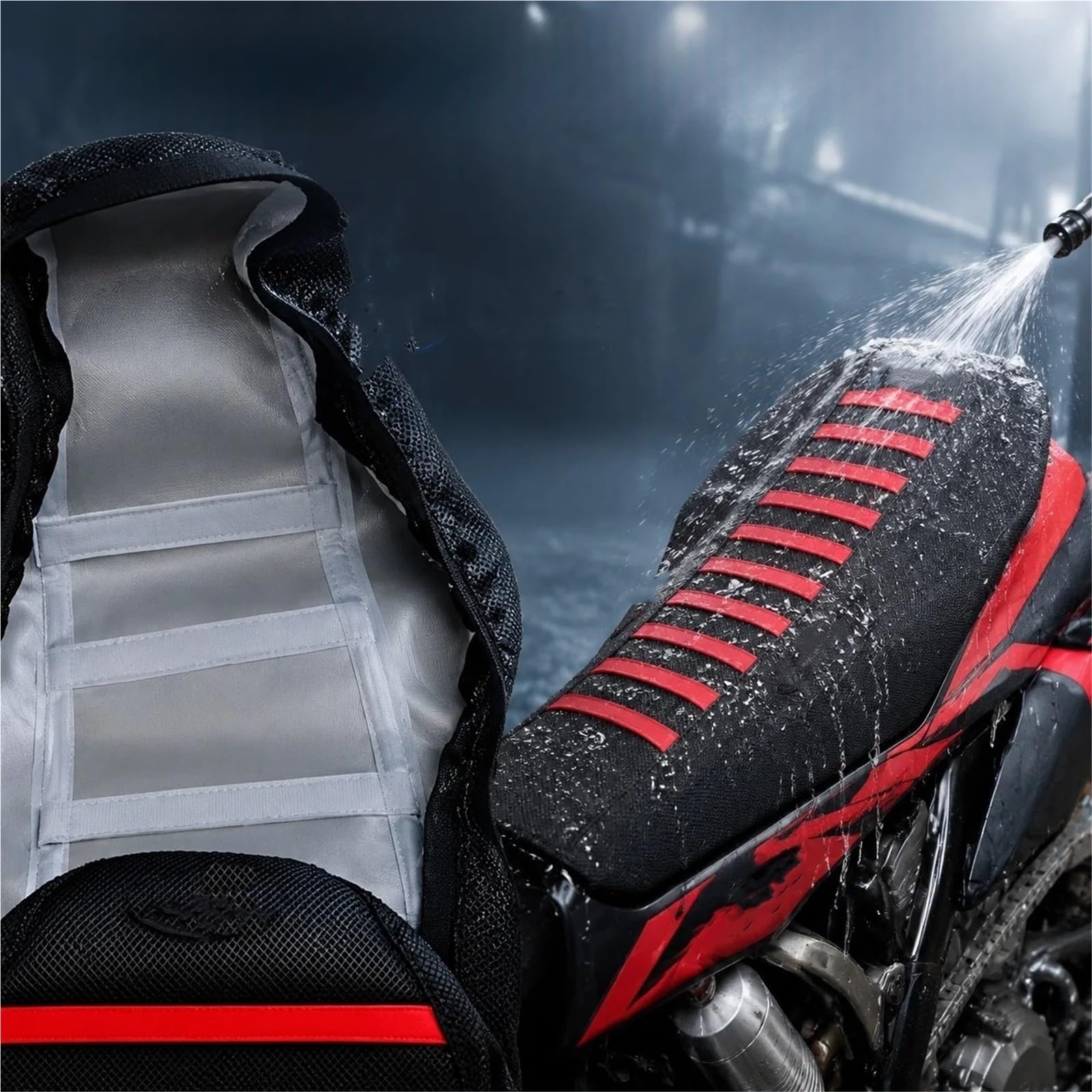 Motocykl Seat Case Siedzeń Pokrowiec Na Siedzenie Motocykla