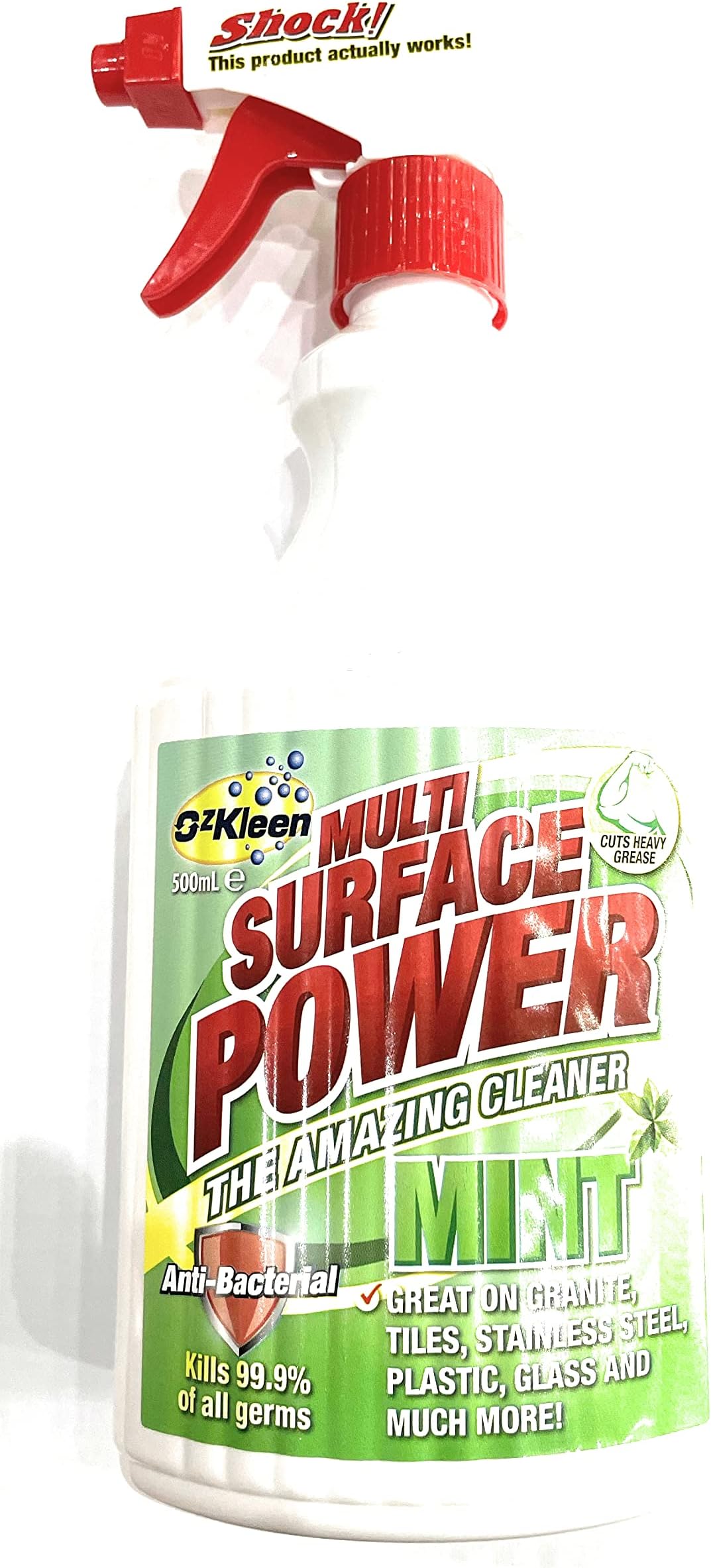 Ozkleen Mint Kleen Environmentally-Friendly All-Purpose Cleaner 500ml Pack x 2