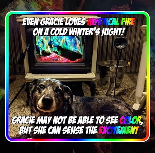 Miniatura 9 de Mystical Fire Paquetes que cambian de color, hogueras, fogatas, multicolor encantada, diversión mágica para interiores o uso al aire libre,