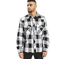 Brandit Check Shirt Long Sleeve, Farbe: whitelack