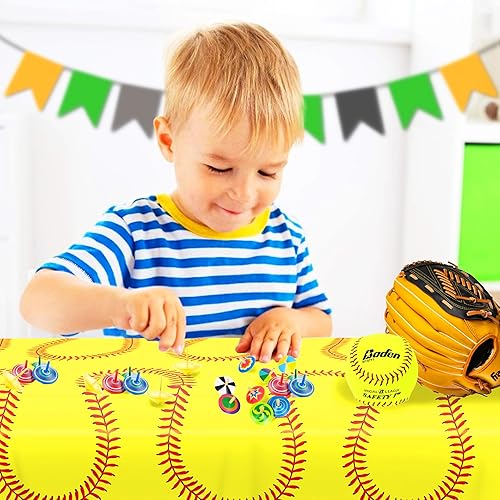 Miniatura 498 de CC HOME 1 pieza de mantel de plástico para fiesta de los 90 de 54 x 87 pulgadas de largo, mantel vintage retro de los 90 de hip hop, tema de 1990