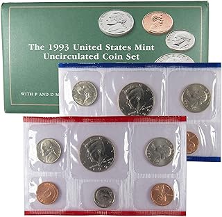 1993 Uncirculated Coin Set U.S Mint Original Government Packaging OGP