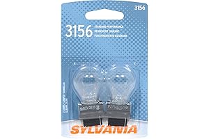SYLVANIA 3156 Basic Miniature Bulb: Illuminate the Night with Brilliant Visibility