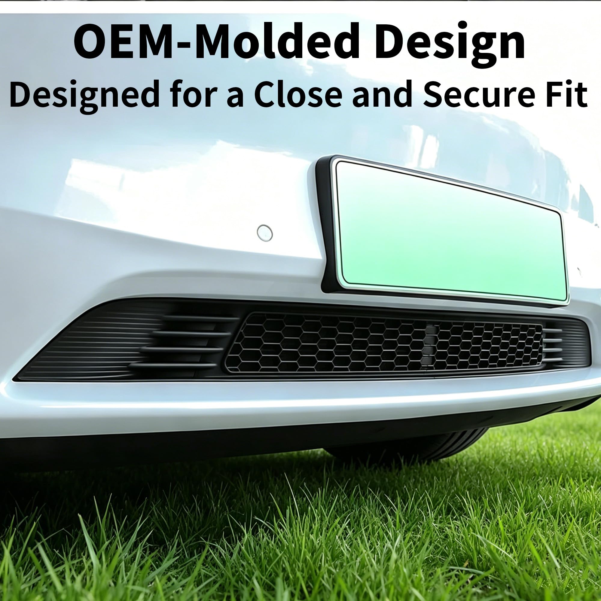 Rejilla de Malla para Parrilla Delantera para Tesla Model 3 2017-2023 Front Grill Mesh Grille Inserts, Parachoques Delantero Automotriz, Rejilla de Ventilación de Entrada de Aire
