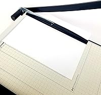 Vista 6 de Cortador de papel estilo guillotina 21" longitud de corte x 16" pulgadas de metal Base Trimmer