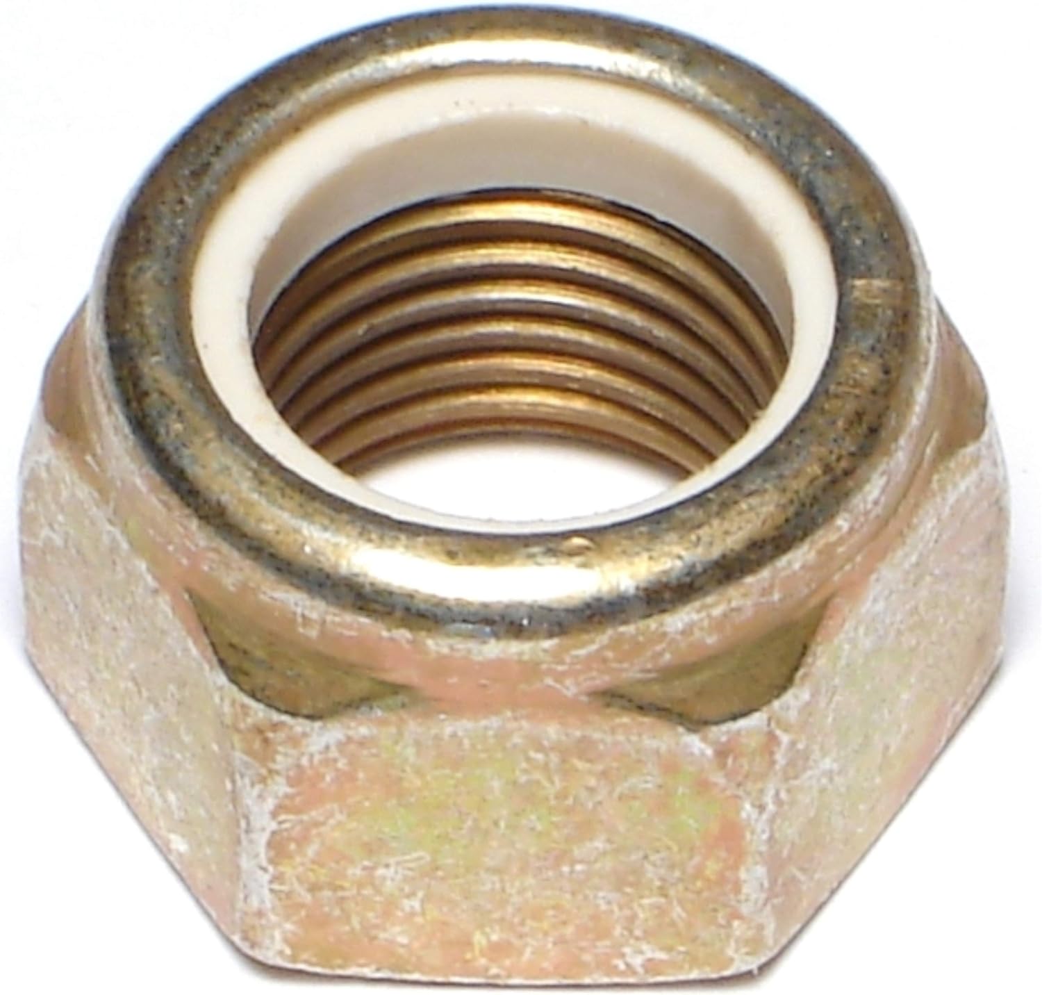 Pack of 2 Hard-to-Find Fastener 014973278847 Nylon Insert Lock Nuts, 16mm-1.50,