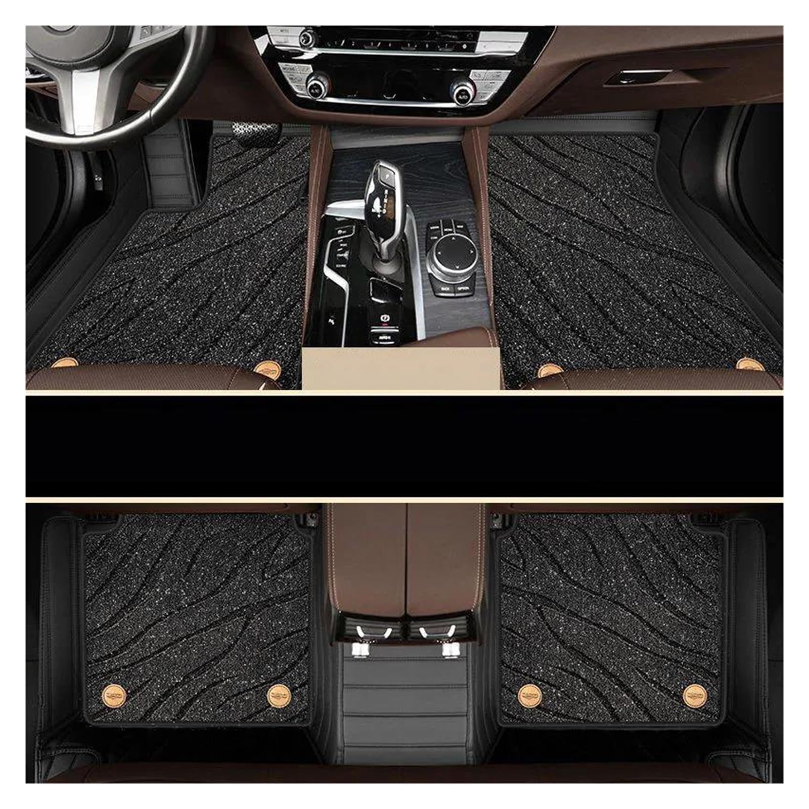 Tapis de sol voiture ciel étoilé en version améliorée pour finition haut de gamme