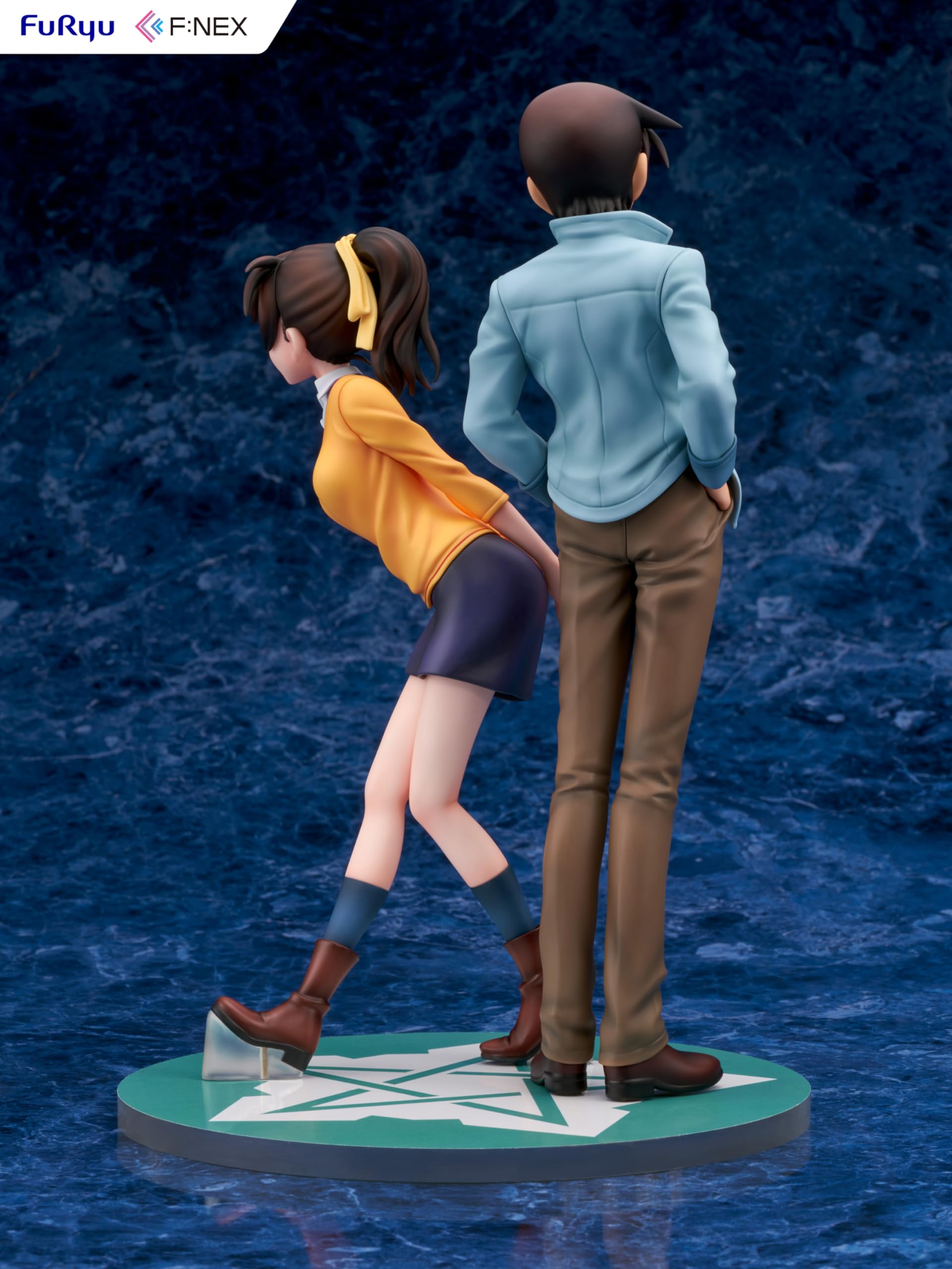 Amazon.co.jp: フリュー 名探偵コナン 服部平次 & 遠山和葉 1/7 