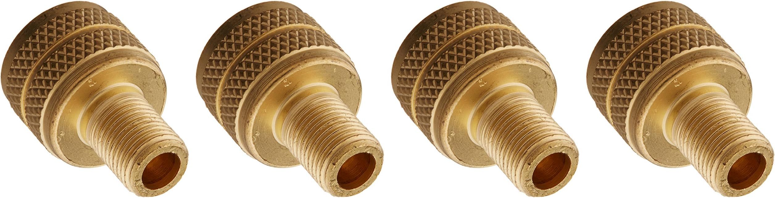 Quick Pressure (TR AD1) Valve Stem Adapter, Brass - Pack of 4