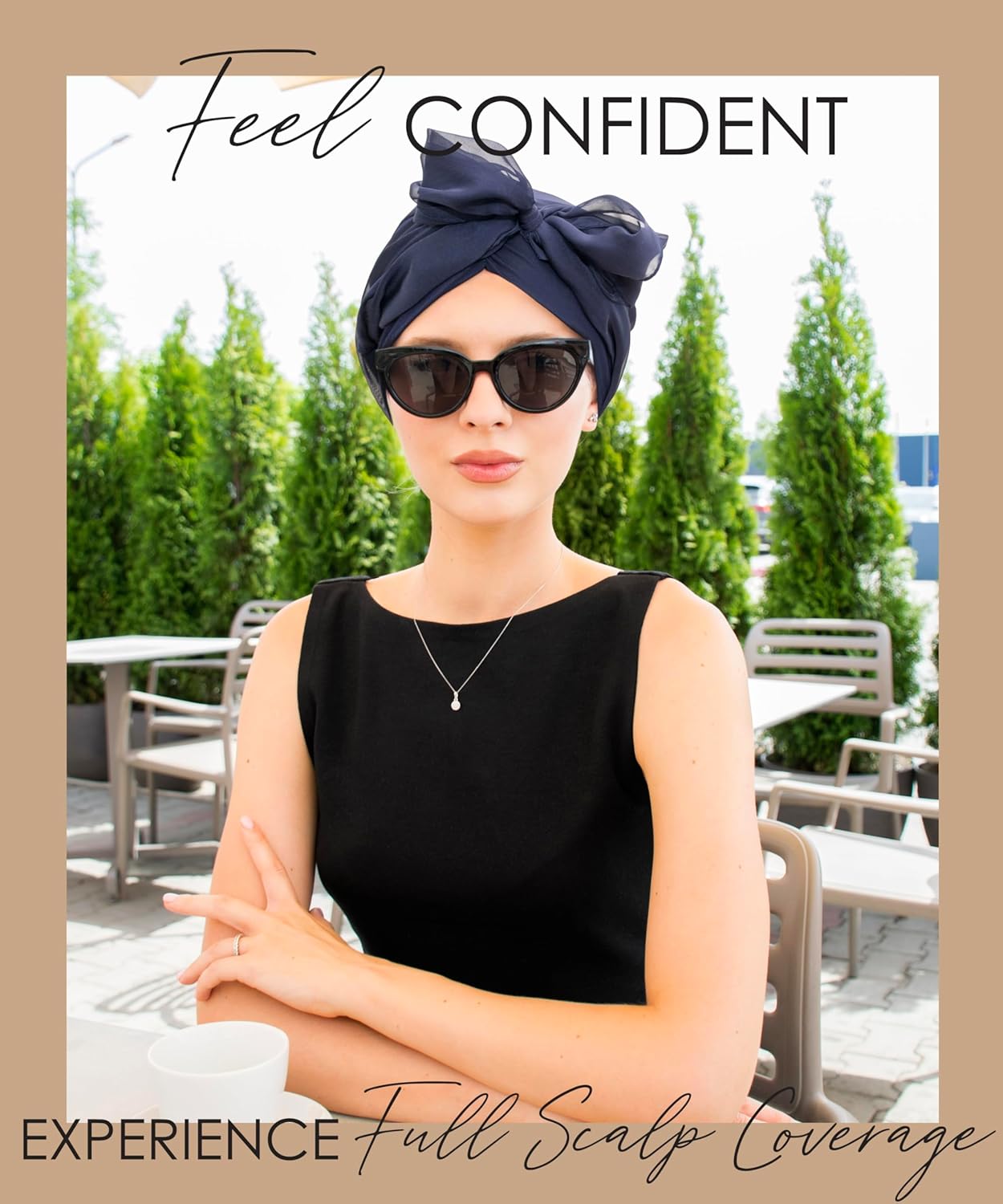 CAPLORD Head Scarf for Women Skull Cap Chemo Patients Headwear Cancer Hair Loss Scarf Headwrap Cover Hat Turban Covering Wrap - Image 2