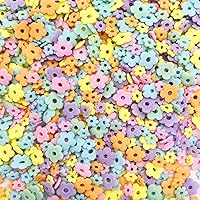 Vista 1 de Chispas de flores comestibles de primavera, chispas para helado, dulces para hornear, decoraciones comestibles para pasteles, adornos para cupcakes