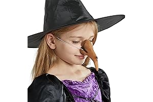 Witch Costume Nose, Fake Witch Nose for Adults Halloween Costume Accessories Cosplay...