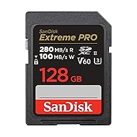 SanDisk Extreme PRO 128GB scheda SDXC, SD Card