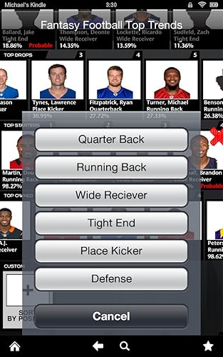 Fantasy Football Top Trends