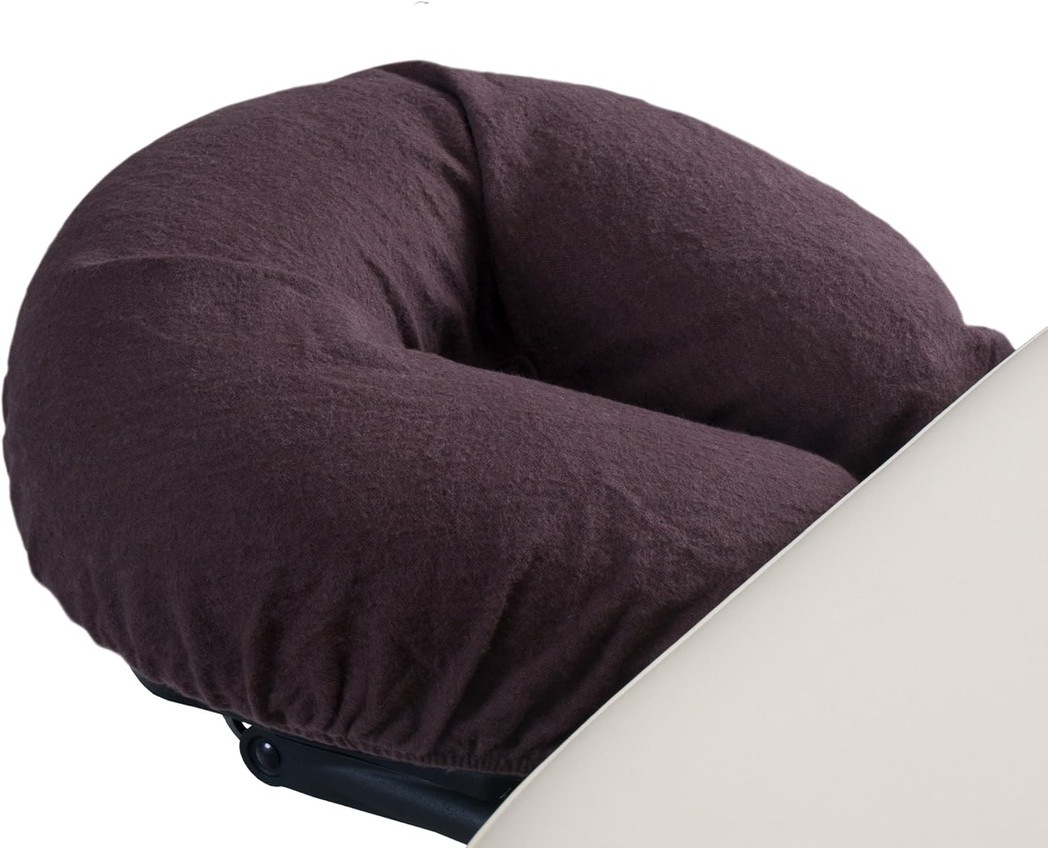 EarthLite Flannel Face Pillow Covers DURA-Luxe - 100% Natural Cotton Flannel Massage Table Headrest Covers (Set of 2)