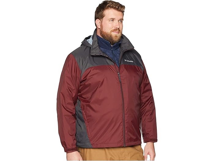 columbia big & tall rain jackets