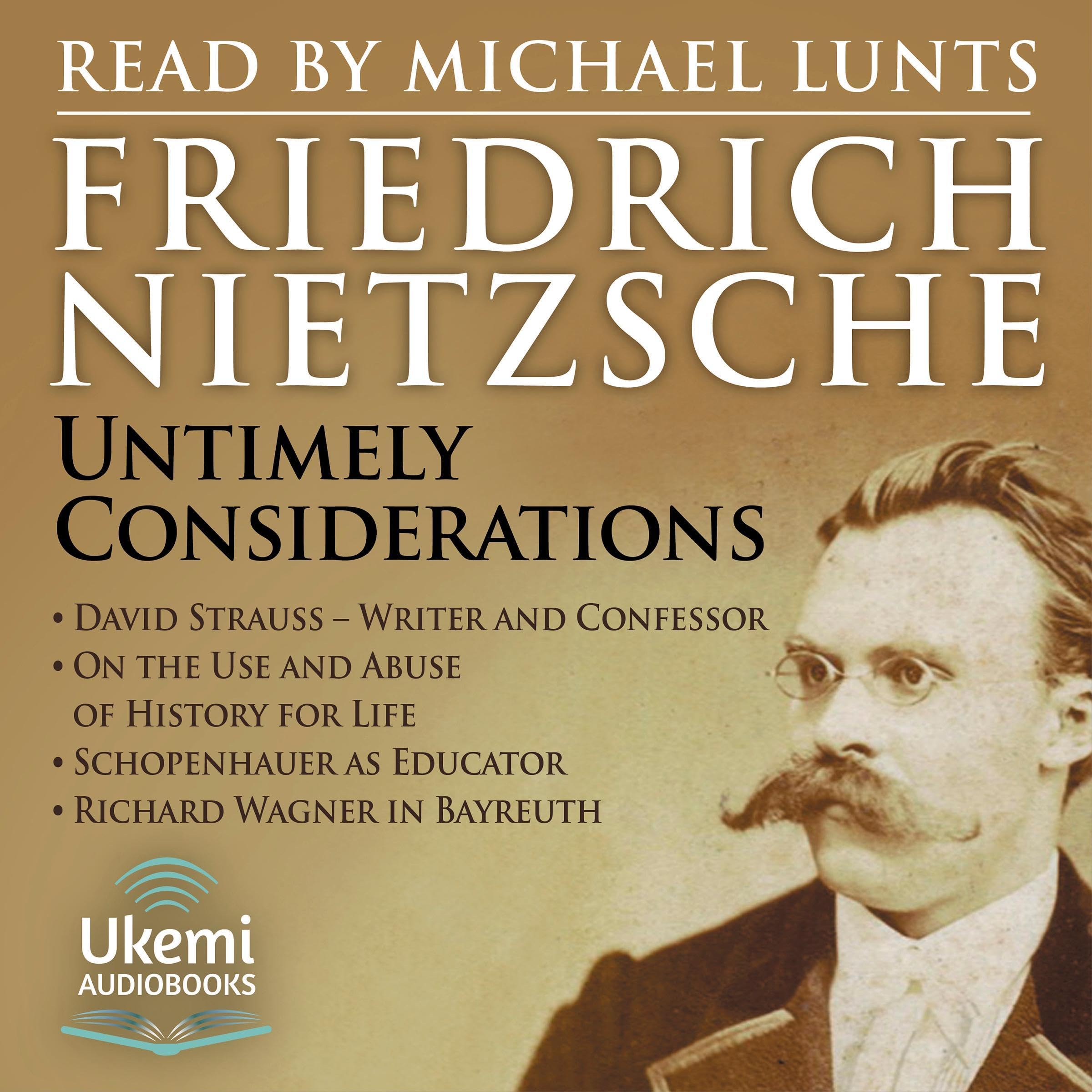 Cover art for Untimely Meditations