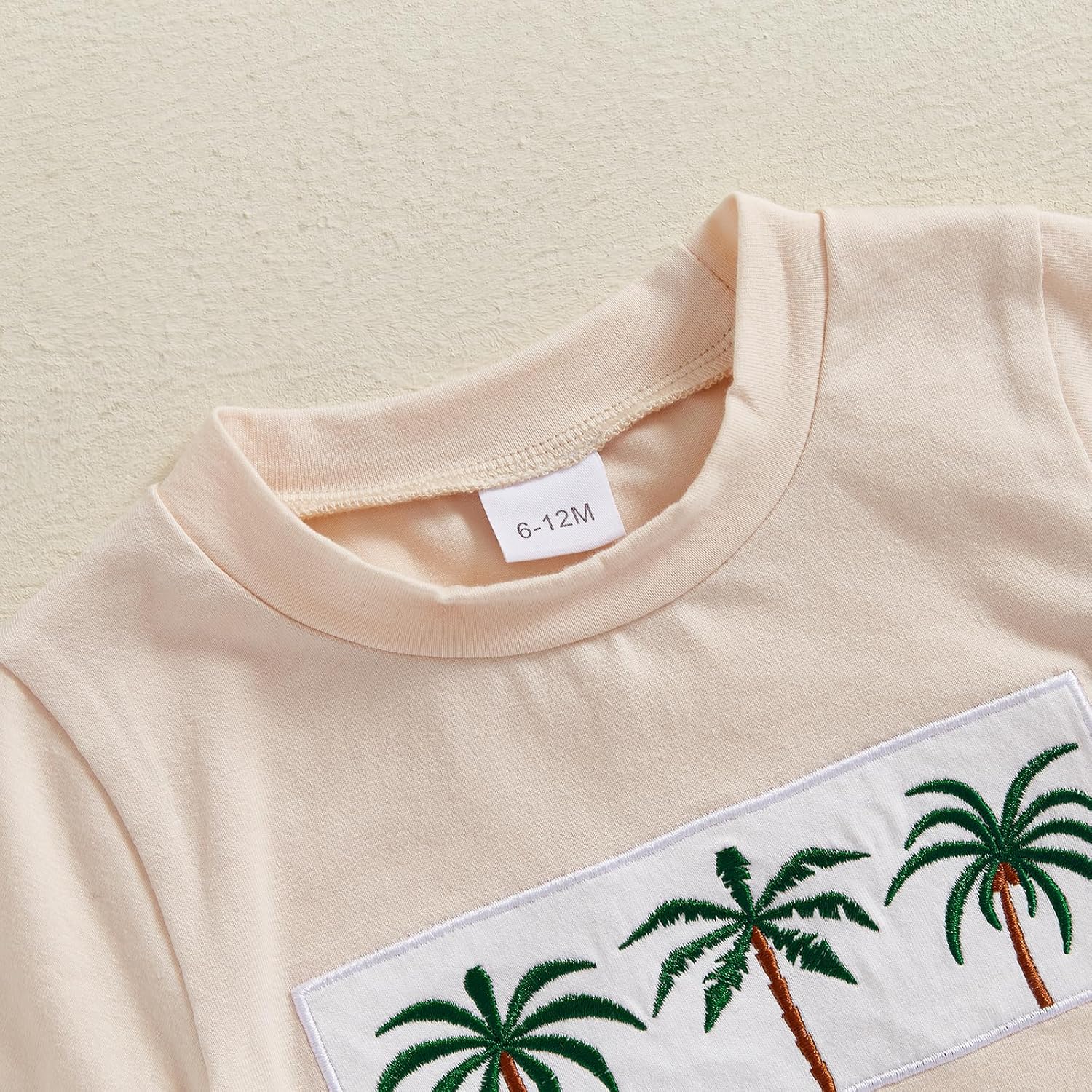 Baby Boy Summer Clothes Tropical Palm Tree Print T-shirt Shorts Set Infant Toddler Hawaiian Beach Outfits - Image 5