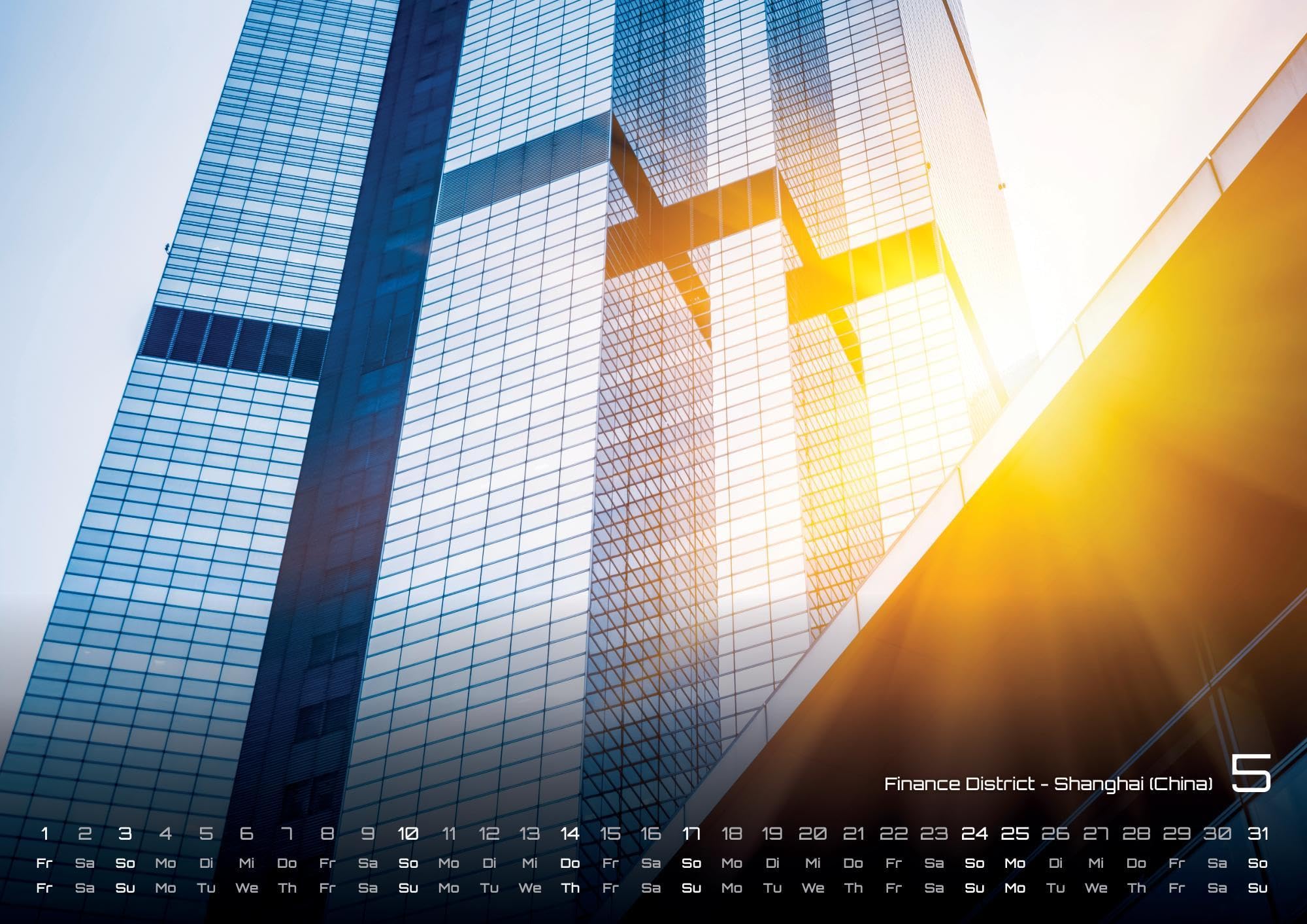 Architektur - faszinierende Baukunst - 2026 - Kalender DIN A2: Der Wandkalender mit wundervoller Architektur für jeden Monat für das Jahr 2026 im extragroßen Format DIN A2 (ca. 60 x 42 cm)!