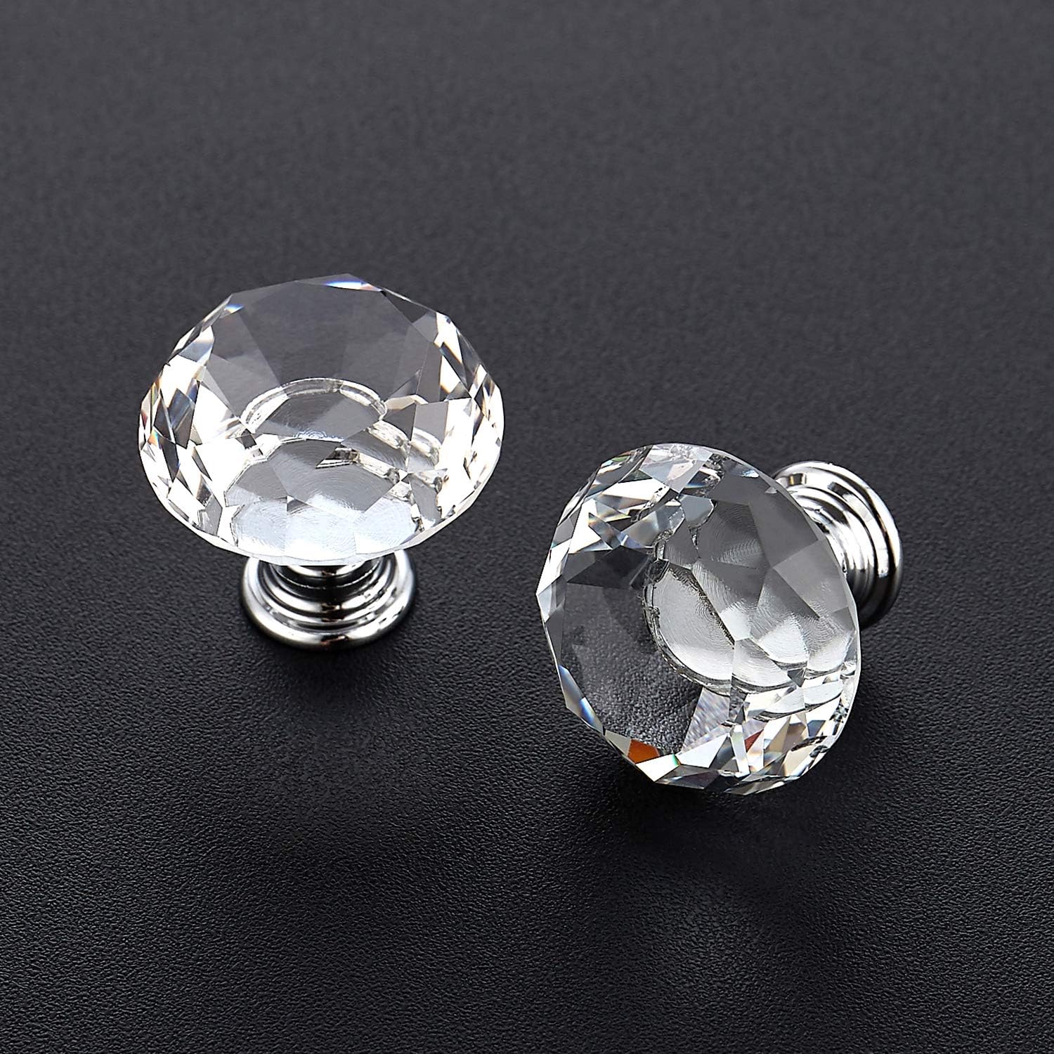 15 Pack Kitchen Cabinet Knobs Drawer Knobs Dresser Knobs Crystal Knobs Drawer Pulls Shabby Chic Decor Glass Door Knobs Kids Dresser Drawer Handles Knobs for Dresser Drawers
