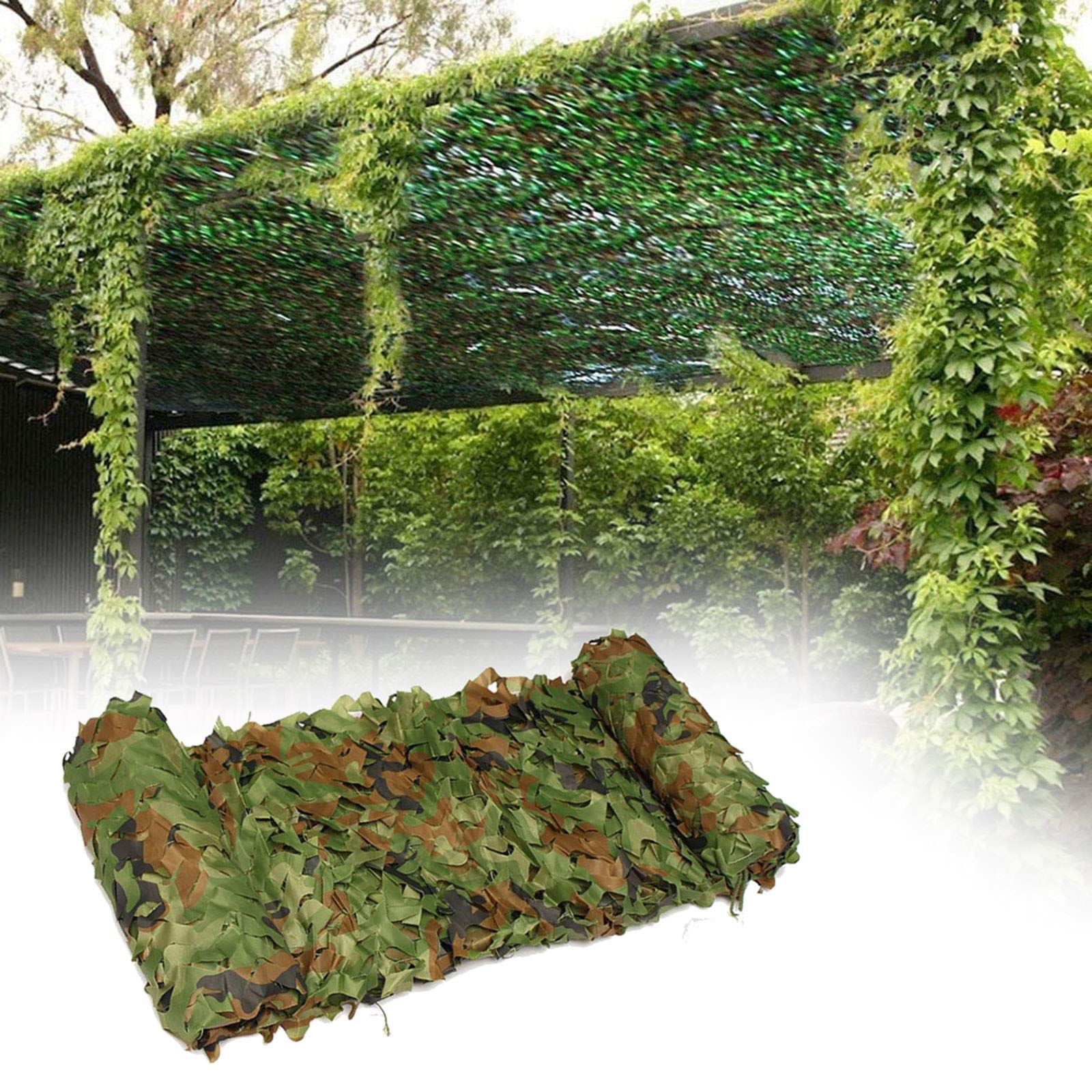 Oudini 2*3M(6.6*9.8Ft) Military Camo Netting, 210D Oxcloth Camouflage Mesh Net, For Sunshade Camping Shooting Hunting/2 * 3M(6.6 * 9.8Ft)
