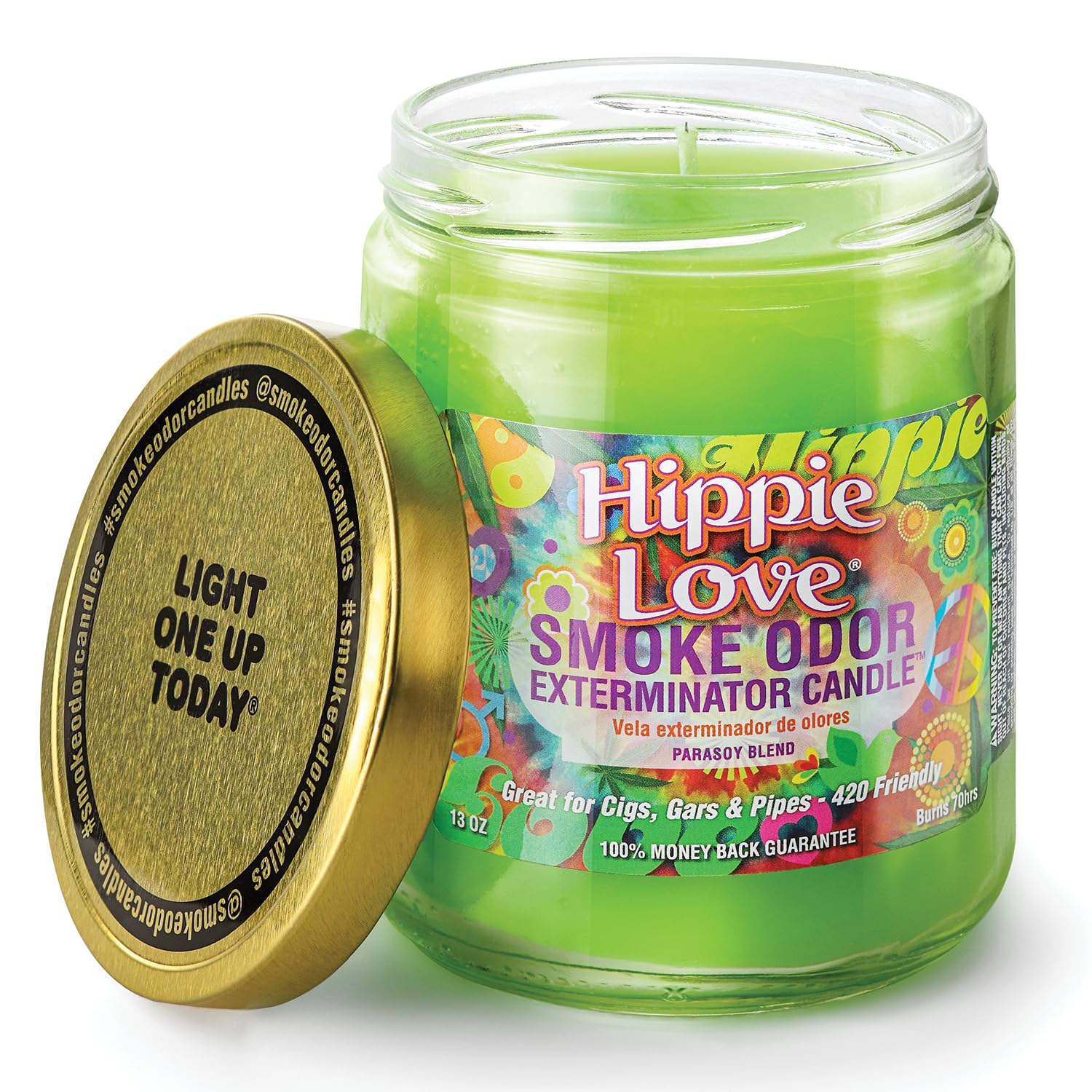13oz Jar Candle, Hippie Love