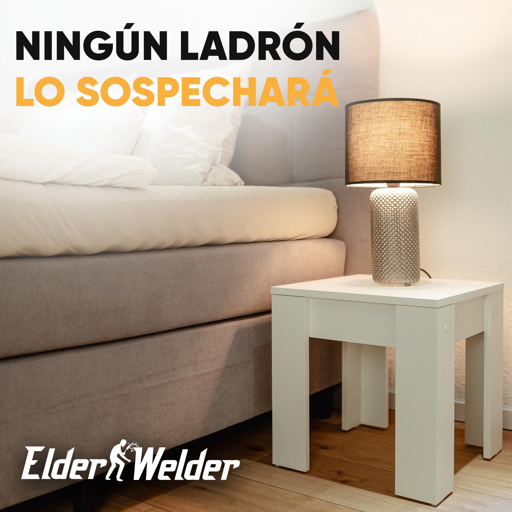 Elder Welder® Mesa con Compartimento Oculto y Cerradura RFID | Caja Fuerte Camufladas, Mueble con Cajón Secreto, Caja Fuerte Oculta y Escondite Secreto