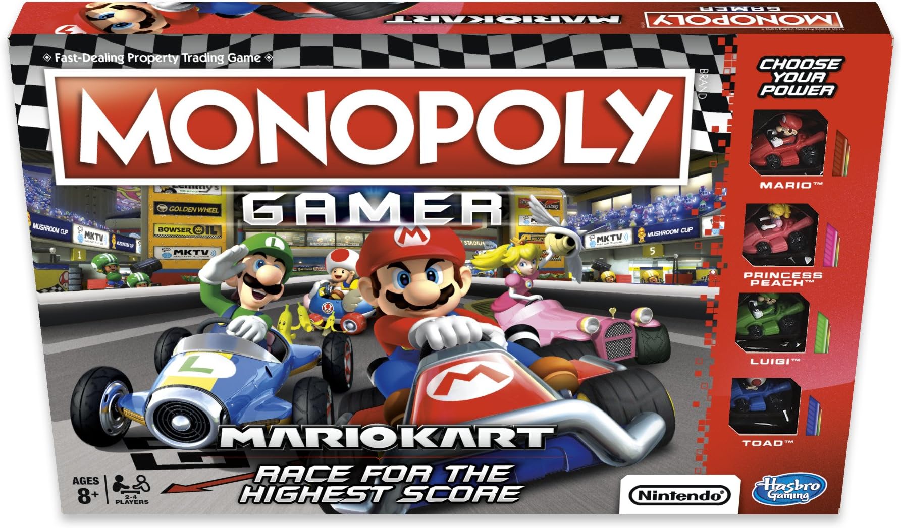 Monopoly Hasbro Gaming Gamer Mario Kart